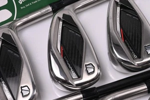 Wilson DYNAPWR Max 2025 Irons / 5-PW+GW+SW / Senior Flex KBS MAX Graphite 55 - Picture 1 of 7