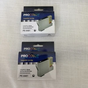 2 ProColor Ink Cartridge PE-0481, Compatible For Some EPSON - Photo 1/5