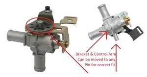 Reproduction Die Cast Cable Operated Heater Tap (Water Valve) : suit AP5/AP6/VC/ - Picture 1 of 2