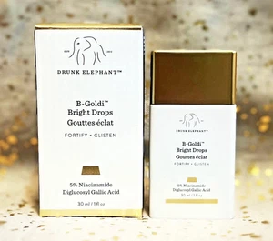 Drunk Elephant~B-Goldi~Bright Drops~Fortify + Glisten~30ml/1 fl oz~Full Size~NIB - Picture 1 of 1
