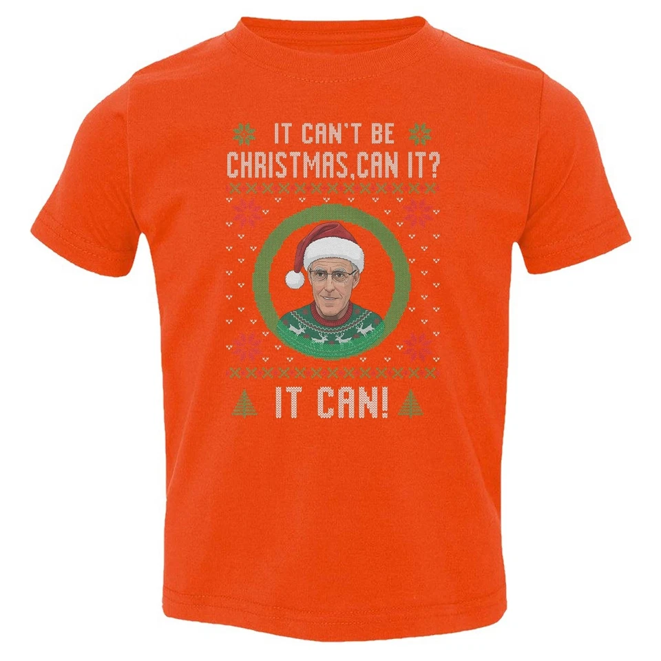 Camiseta infantil It Can’t Be Christmas Can It – Funny McCarthy Natal - Imagem 1 de 1