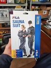 NEW Fila Performance Sauna Suit Fits Waist Size L/XL 36" to 44" Unisex Black