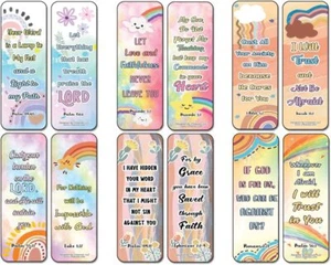 Colorful Daily Devotion Bookmarks (10-Sets X 6 Cards) - Picture 1 of 8