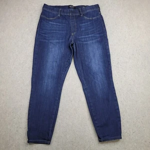 Jeans Judy blu skinny fit donna 16W blu lavaggio scuro denim vita comoda - Foto 1 di 11
