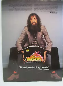 Pubblicità Ludwig Rockers Drum Heads Mick Fleetwood Mac 1978 stampa vintage pagina completa - Foto 1 di 1