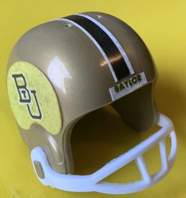 1970 Baylor Bears mini NCAA Vintage gumball football toy helmet plastic - Image 1 of 3