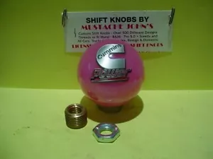 Cummins Power Custom Shift Knob Logo #1, Car, Truck, (Pink Pearl) - Picture 1 of 1