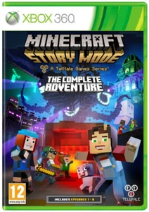Xbox 360 Minecraft Story Mode:he Complete Adventure- MINT - Fast & FREE Delivery - Picture 1 of 5