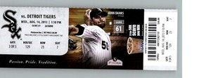 Detroit Tigers vs Chicago White Sox 8/14/2013   Ticket - Miguel Cabrera HR #359