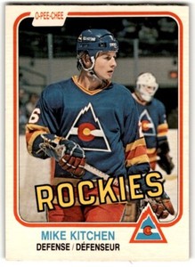 1981-82 O-Pee-Chee Mike Kitchen #83 Colorado Rockies