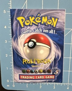 Pokemon TCG Rules Version 3 - Rule book 1999 - Picture 1 of 3
