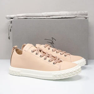 Giuseppe Zanotti Blabber Lotus Leather Sneakers, Women's 11.5 US (41.5 EU) - Picture 1 of 7