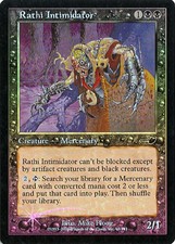 MTG - Nemesis - Rathi Intimidator - Foil - Various Conditions