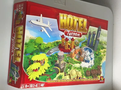 Hotel Tycoon 房地产大亨 3D 棋盘游戏 2014 Asmodee 100% 完整! — 第 1/4 张图片
