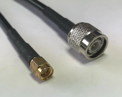 TNC Male to SMA Male Pick Your Length RG58 Coax RF Cable Quality 50ohm USA - Image 1 of 3