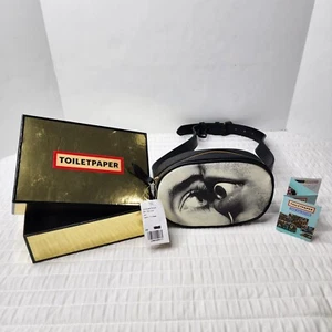 Seletti Wears Toilet Paper Mouth Eye Waist Belt Bag Fanny Pack Case New In Box - Picture 1 of 24
