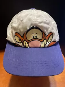 Jugend Vintage Tigger weiß und blau Disney Cap Stretch Band - Bild 1 von 8