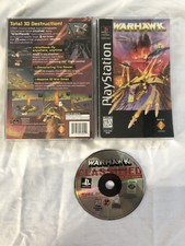 WarHawk (Sony PlayStation 1, 1995) - PS1 Longbox Jewel Case Complete *RARE*