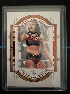 Cora Jade 2024 Panini National Treasures WWE #59 Red Parallel /75 - Picture 1 of 3