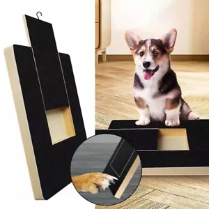 Dog Scratch Pad For Nails Dog Scratching Board Dogs Paw Pet Nail Grinders Toy AU - Picture 1 of 15