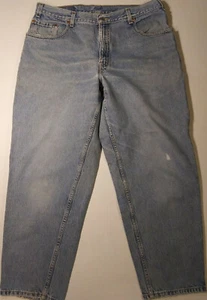 2003 Levi's 560 Loose Fit Jeans Men's 37x28.5 Light Wash, High Rise - Picture 1 of 12