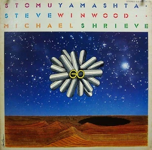 Japan LP: Stomu Yamashita, Winwood, Shrieve / Go (Island, '76, Lyrics Insert) - Picture 1 of 5