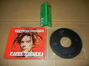 Public Image Limited "Disappointed (Extended Ver.)" JAPAN CD w/OBI PIL VJD-15551 - Picture 1 of 1