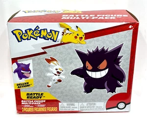 Jazwares Pokemon Battle Figure Multi-Pack Gengar + Scorbunny ( PKW2548 ) (NISB) - Picture 1 of 3