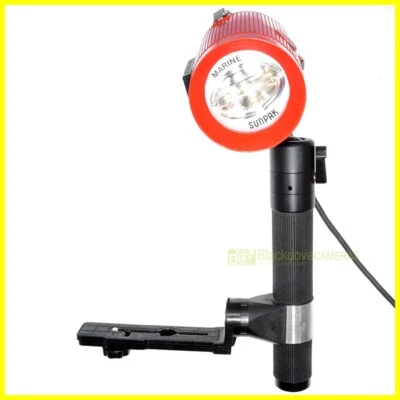 Flash a torcia subacqueo Sunpak Marine. Splendide condizioni. Underwater. - Image 1 of 4