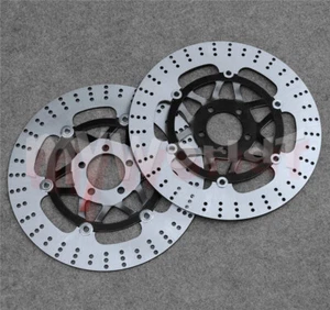 Front Brake Disc Rotors Fit for Kawasaki VN1500 VN1600 Vulcan Meanstreak VZR1800 - Picture 1 of 4