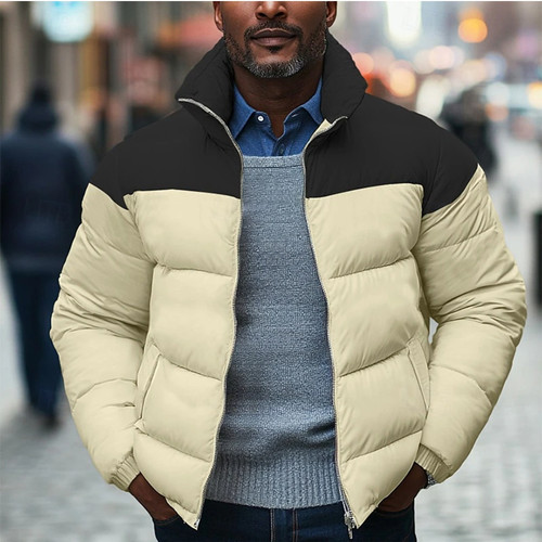 OFF WHITE Giacca uomo cotone invernale trapuntata imbottita giubbino velluto a coste supporto colletto cappotti caldi