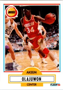Akeem Olajuwon 1990 Fleer #73 Basketball Card - Picture 1 of 2