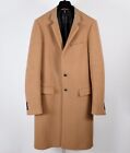 Dior Homme Hedi Slimane Long Coat 48 Us 38 Leather Collar 2Hh2032076 Alpaca Wool