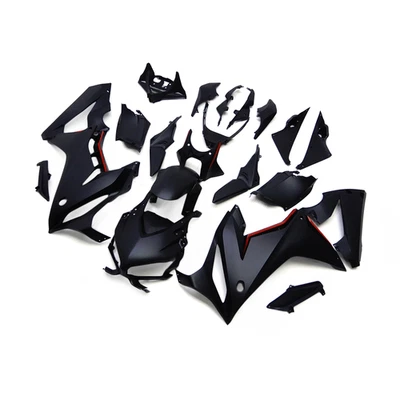 Carenados de inyección ABS negro mate aptos para Honda CBR650R 2021 2022 2023 Foto 1 de 4
