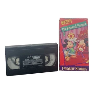 Walt Disney Mini Classics Prince and the Pauper VHS Mickey Mouse and Friends - Bild 1 von 6
