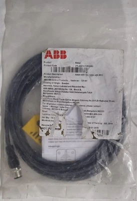 ABB 2TLA020051R0200 ADAM SAFETY SENSOR WITH 3M CABLE WITH M12 MALE - Image 1 of 4