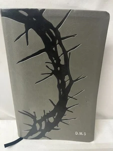 CSB Giant Print Reference Bible, Charcoal Soft Imitation Leather, Indexed - Imagen 1 de 8