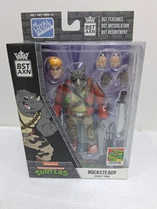 The Loyal Subjects BST AXN TMNT Rocksteady Street Thug Actionfigur 2023 Neu - Bild 1 von 6
