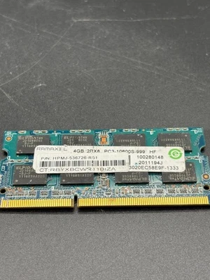 RAM RAMEXEL 4GB 2RX8 PC3-10600S - Image 1 of 2