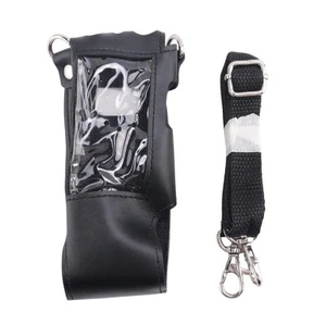 1X (Walkie Talkie Przenośna, rozszerzona skórzana kabura do UV5R / 5RA / 4745 - Zdjęcie 1 z 8
