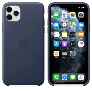 Funda protectora de silicona original Apple para iPhone 11 Pro Max medianoche - Imagen 1 de 1