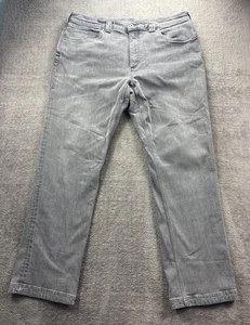 Duluth Trading Men's Gray Standard Fit Ballroom Double Flex Jeans Size 40x32 - Picture 1 of 8