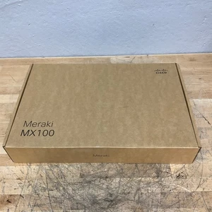 CISCO MX100-HW MERAKI MX100 Cloud Managed Security Appliance BRAND NEW - Picture 1 of 3
