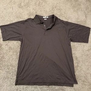 Martin Polo Shirt Men’s XXL Short Sleeve Pima Cotton Brown XX Large - Picture 1 of 6