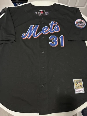 Mitchell & Ness 2000 Mike Piazza New York Mets BP Jersey Sz 2XL LT - Image 1 of 4
