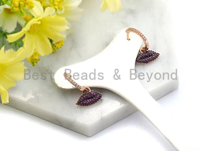 Pendientes labios circonita cúbica, Sku#J56 Foto 1 de 4