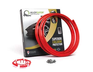 AlloyGator K4RDEXC - Red Wheel Rim Protector Set - Picture 1 of 1