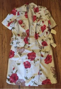 100% natural linen designer blazer / jacket and skirt - Picture 1 of 5