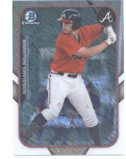 2015 Bowman Chrome Farm's Finest Mini #FFM-BDA Braxton Davidson Braves NM-MT