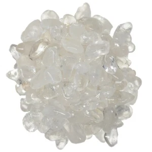 1 lb Crystal Quartz Tumbled Stones - Grade 1 - XXSmall - 0.25" to 0.5" Avg. - Picture 1 of 2